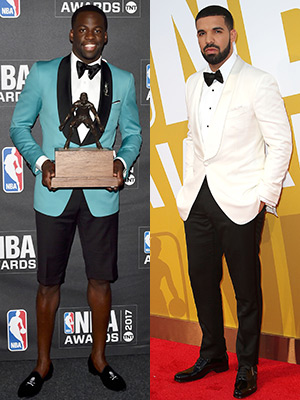 Fashion forwards: LeBron James, Draymond Green wear shorts suits