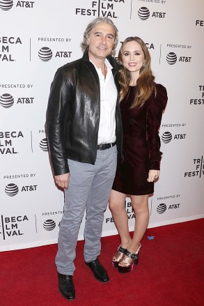 Eliza Dushku (R) and fiance Peter Palandjian (L)
'Mapplethorpe' premiere, Tribeca Film Festival, New York, USA - 22 Apr 2018