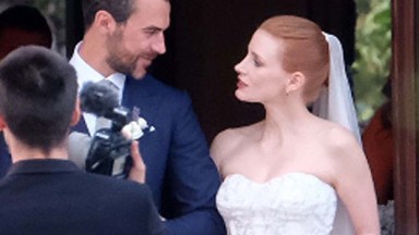 Jessica Chastain Wedding Dress