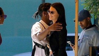 ASAP Rocky, Kendall Jenner Hugging