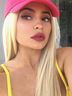 Kylie Jenner Yellow Bikini