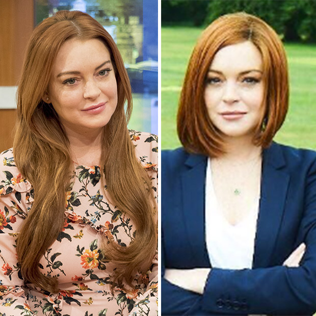 Lindsay Lohan New Haircut