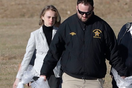 Michelle Carter, left, leaves the Bristol County jail, in Dartmouth, Mass., after serving most of a 15-month manslaughter sentence for urging her suicidal boyfriend to kill himself in 2014. The 23-year-old, released three months early for good behavior, will serve five years of probation
Texting Suicide, Dartmouth, USA - 23 Jan 2020