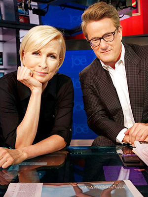 'Morning Joe' Anchors Joe Scarborough and Mika Brzezinski