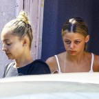 *EXCLUSIVE* Nicole Richie was seen heading to a nail salon with her daughter in Studio City