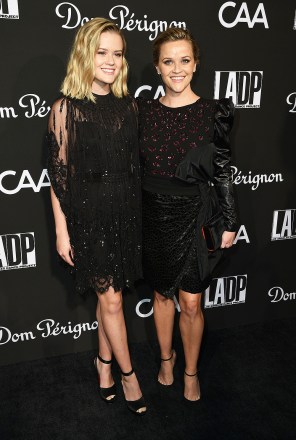 Ava Phillippe and Reese Witherspoon LA Dance Project Gala, Los Angeles, USA - 20 Oct 2018