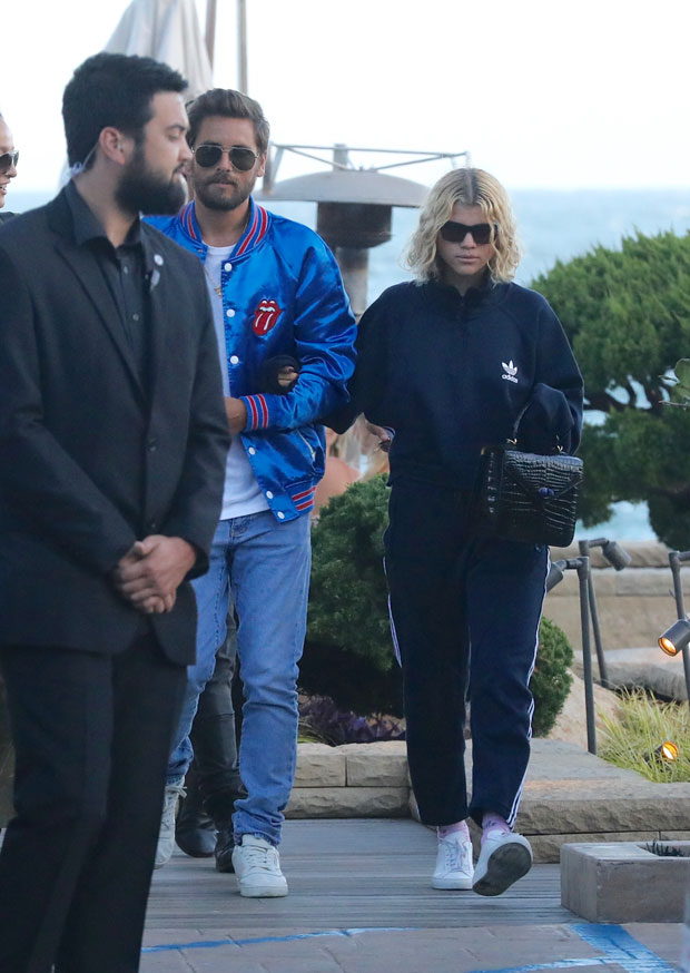 Scott Disick and Sofia Richie Holding Hands
