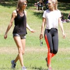 Taylor Swift and Gigi Hadid out and about, Los Angeles, America - 10 May 2015