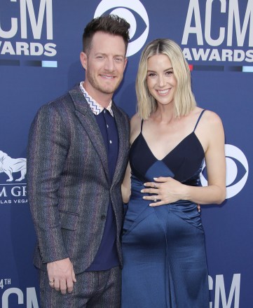 Tyler Hubbard and Hayley Stommel54th Annual ACM Awards, Arrivals, Grand Garden Arena, Las Vegas, USA - 07 Apr 2019