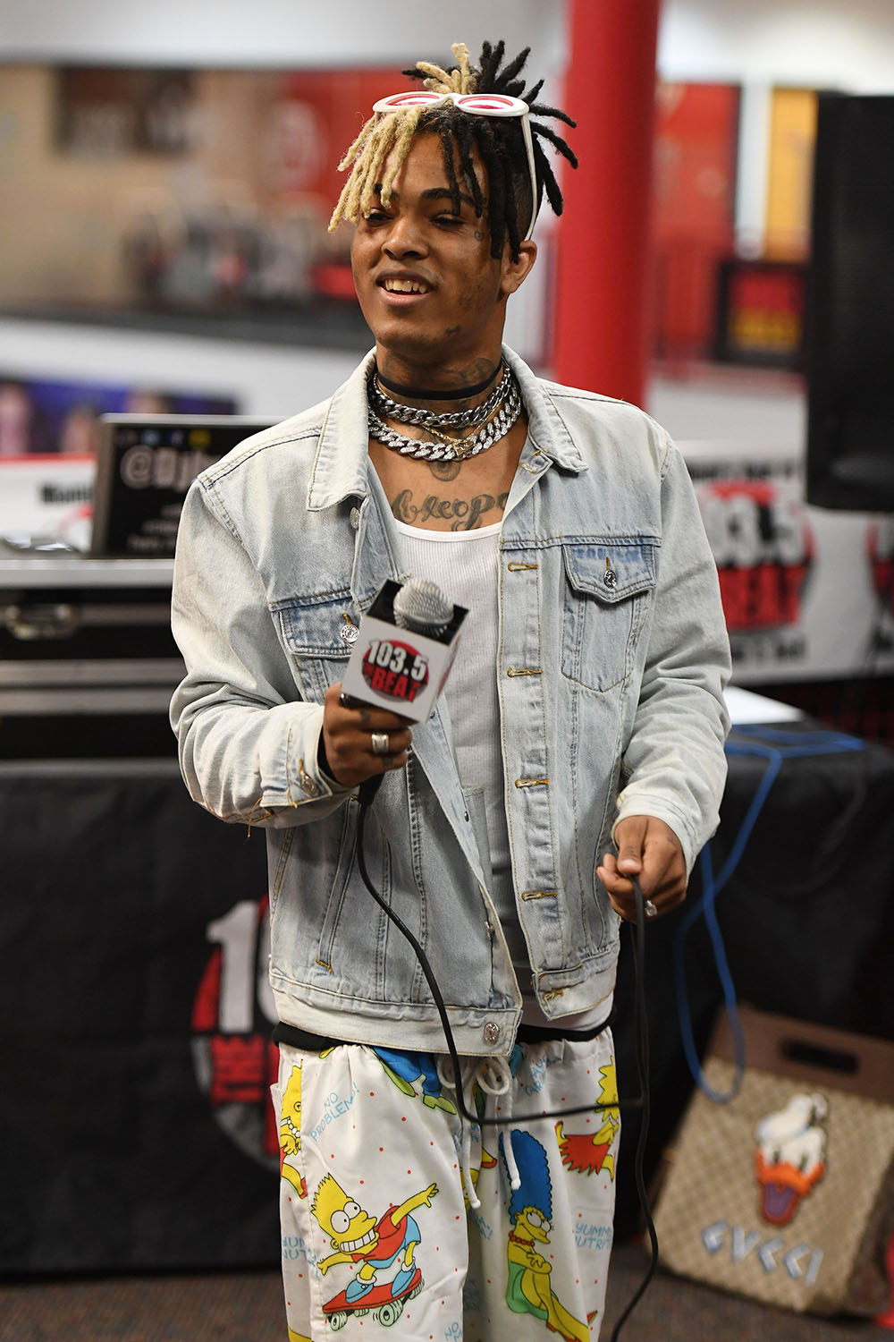 XXXtentacion at I Heart radio Station 103.5 The Beat, Fort Lauderdale, USA - 26 May 2017