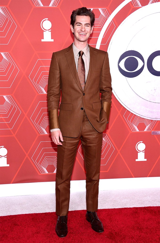 Andrew Garfield Attends the 74th Annual Tony Awards