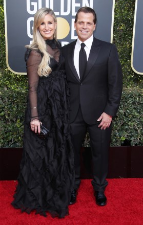 Deidre Ball and Anthony Scaramucci
76th Annual Golden Globe Awards, Arrivals, Los Angeles, USA - 06 Jan 2019