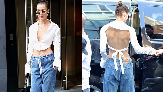Bella Hadid's Backless Shirt: How To Try The Celebrity Summer Trend –  Hollywood Life