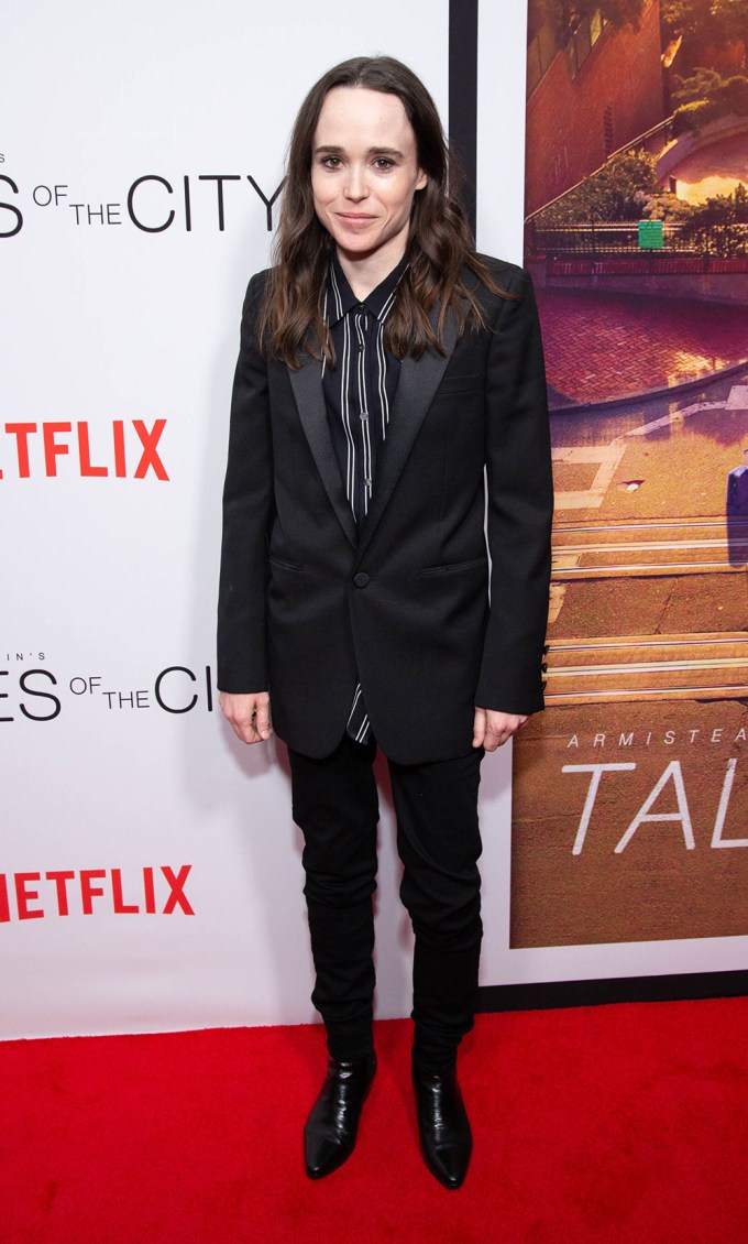 Elliot Page At The ‘Tales of the City’ Premiere