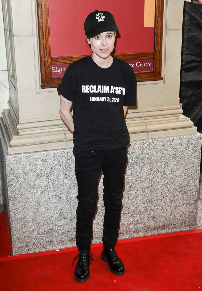 Elliot Page At The ‘There’s Something In The Water’ Premiere