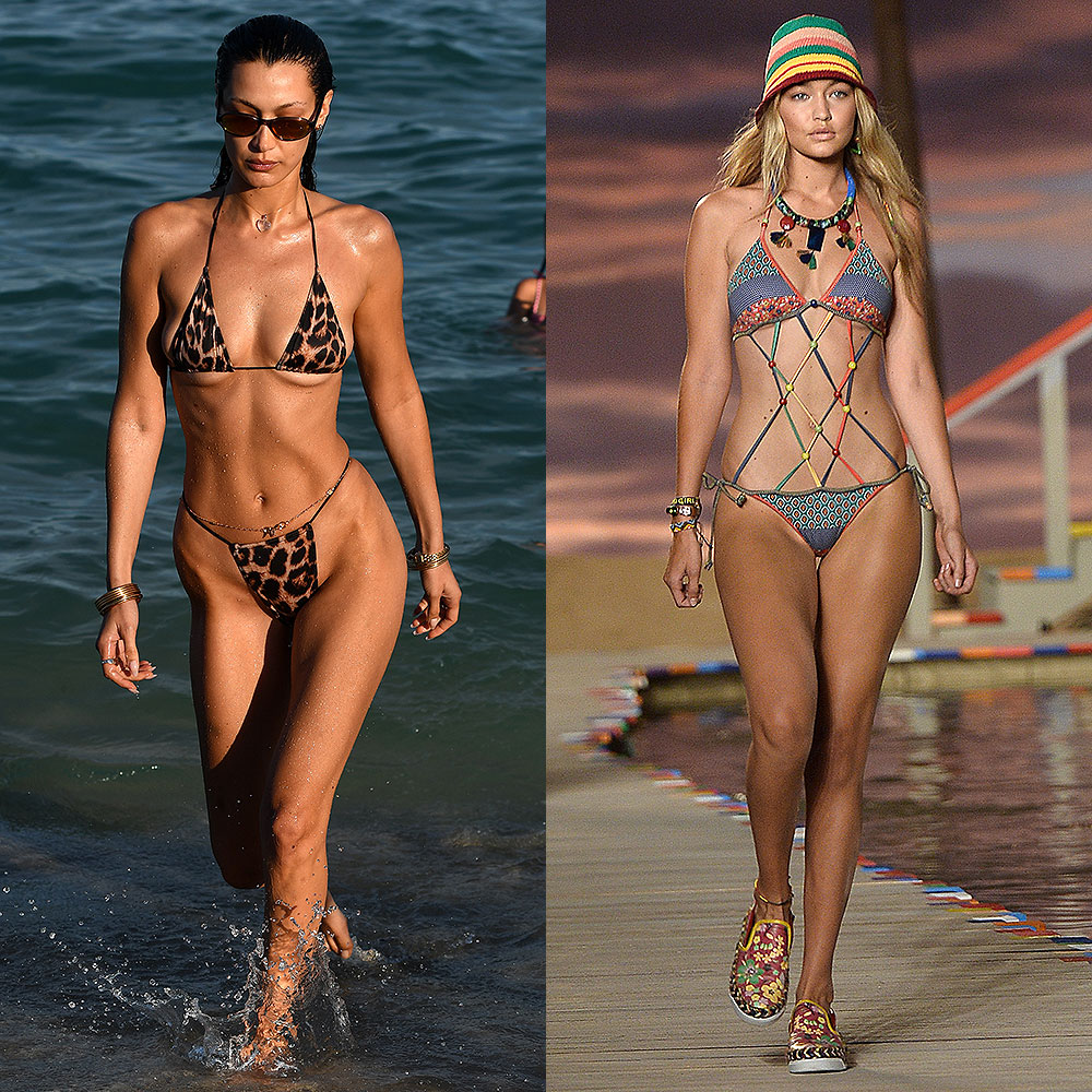Bella & Gigi Hadid's Bikini Pics: See Photos Of Sisters In Swimwear –  Hollywood Life