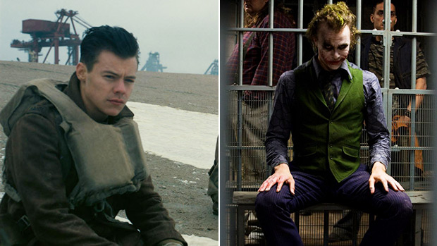 Harry Styles In Dunkirk Is Compared To Heath Ledger S Joker Hollywood Life