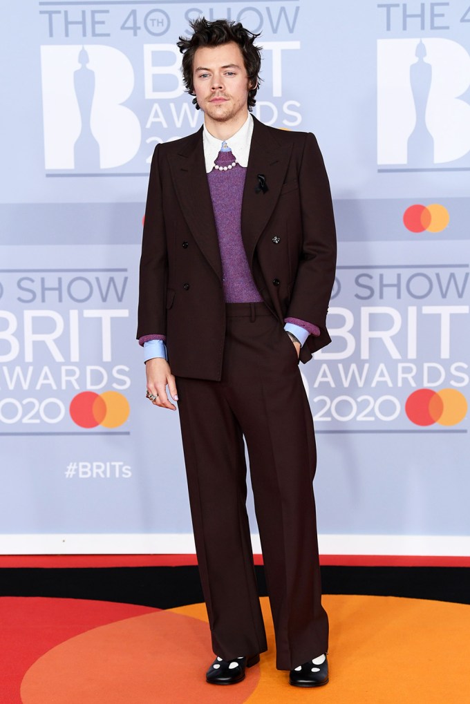 Harry Styles At The 2020 BRIT Awards