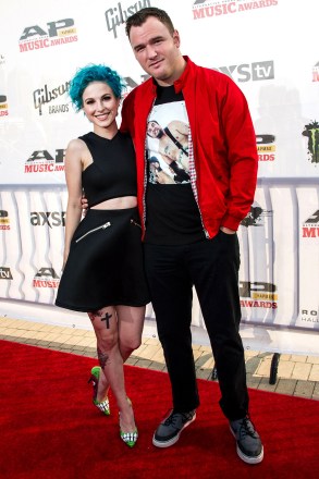 Hayley Williams and Chad Gilbert
AP, Alternative Press Music Awards Music Awards, Ohio, America - 21 Jul 2014