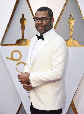 Jordan Peele arrives at the Oscars, at the Dolby Theater in Los Angeles 90th Academy Awards - Arrivals, Los Angeles, USA - 04 Mar 2018