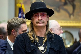 US musician  Kid Rock attends the signing ceremony for the 'Orrin G. Hatch-Bob Goodlatte Music Modernization Act', in the Roosevelt Room of the White House in Washington, DC, USA, 11 October 2018. The act is aimed at updating music copyright law for the digital era.
US President Trump signs the 'Orrin G. Hatch-Bob Goodlatte Music Modernization Act', Washington, USA - 11 Oct 2018