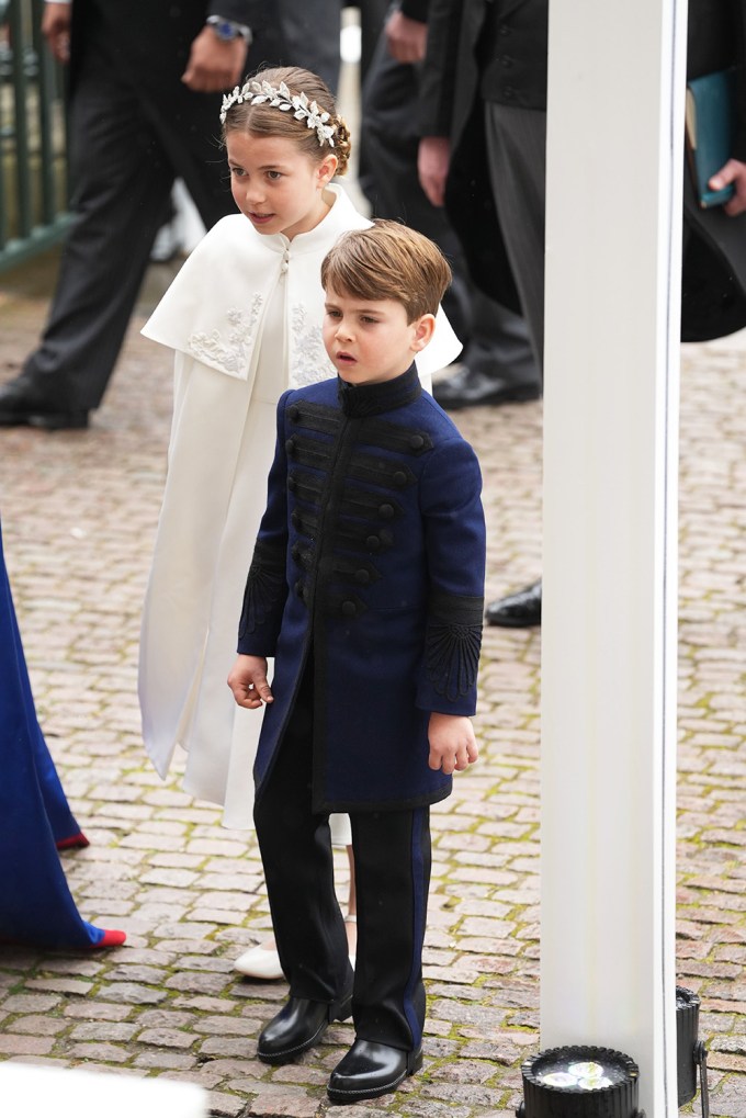 Princess Charlotte & Prince Louis At The Coronation
