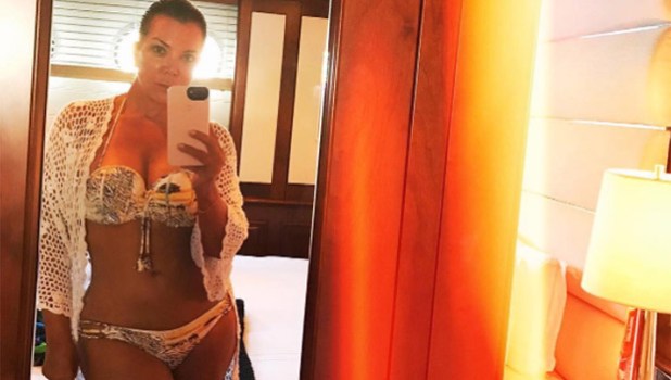 Kris Jenner Bikini Selfie