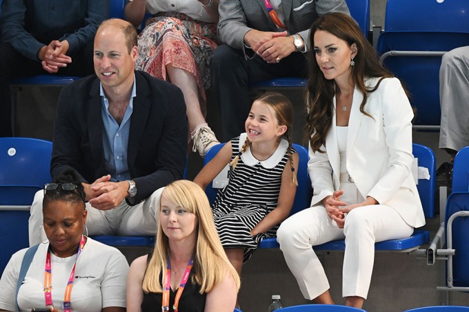 Princess Charlotte at the 2022 Commonwealth Games