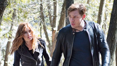 Jace and Clary on Shadowhunters
