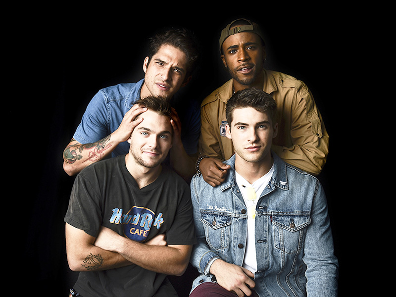 Tyler Posey, Khylin Rhambo, Dylan Sprayberry and Cody Christian from 'Teen Wolf'
TVLine Portrait Studio, Day 1, Comic-Con International, San Diego, USA - 20 Jul 2017