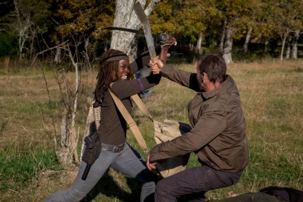 Danai Gurira as Michonne - The Walking Dead _ Season 8, Episode 16 - Photo Credit: Gene Page/AMC