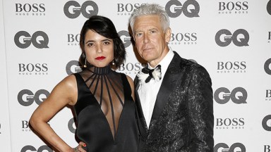 Adam Clayton and his wife Mariana