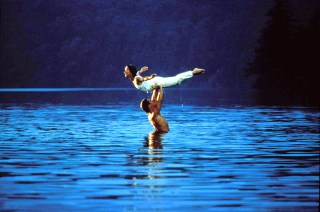 DIRTY DANCING, from top: Jennifer Grey, Patrick Swayze, 1987. ©Vestron/courtesy Everett Collection
