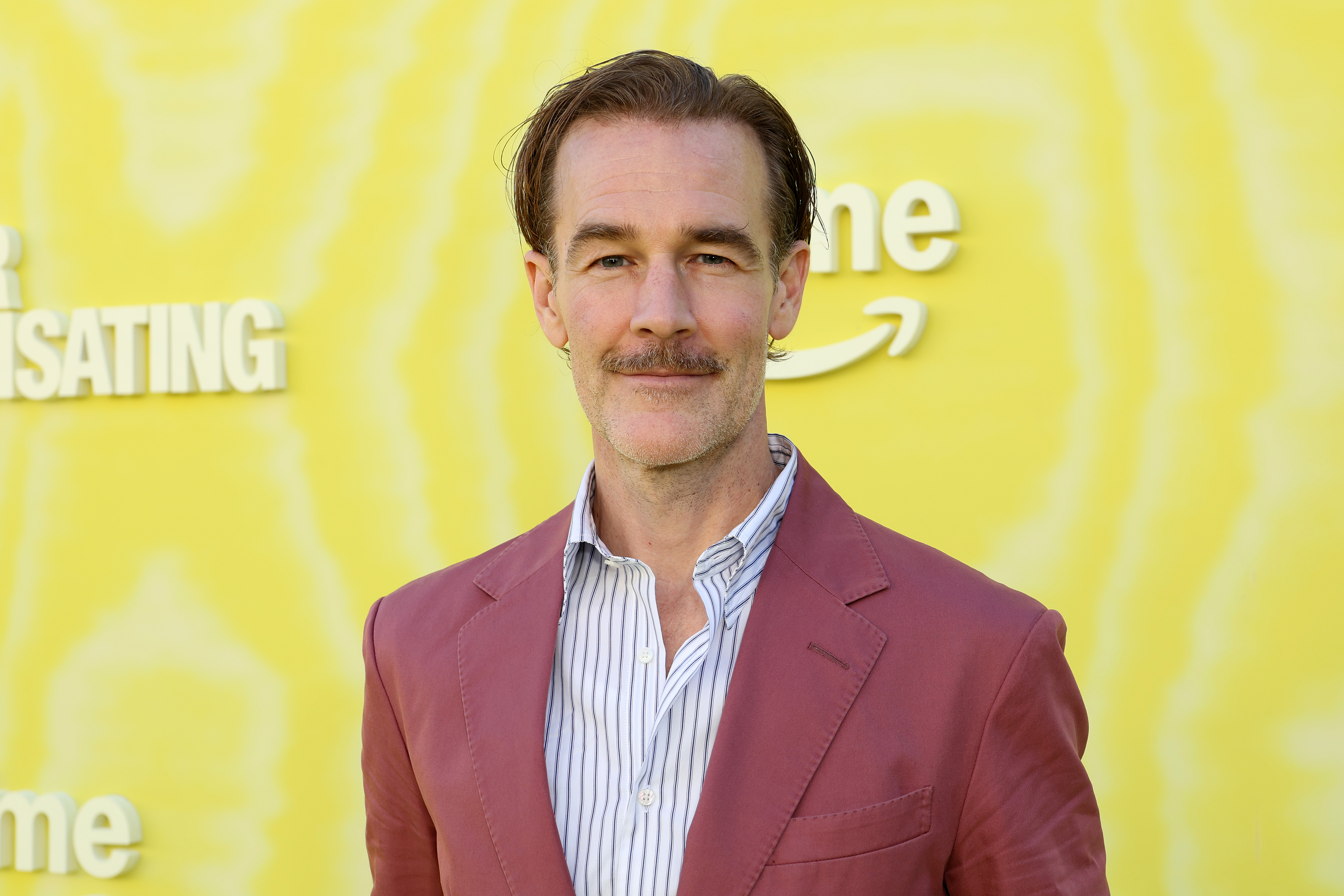LOS ANGELES, CALIFORNIA - MAY 14: James Van Der Beek attends the Los Angeles premiere of the Prime video series