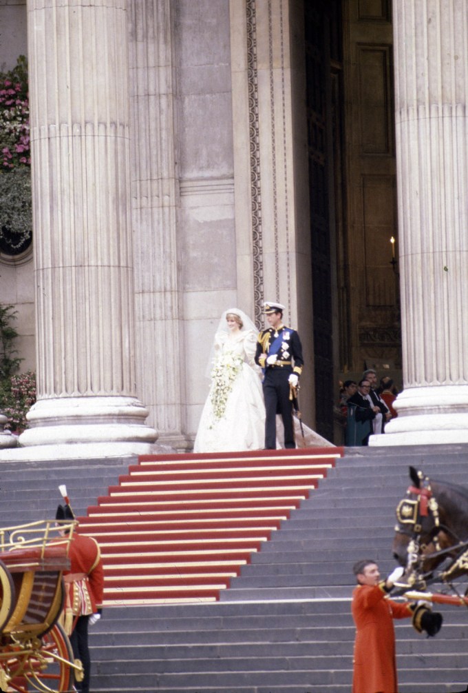 The Prince & Princess of Wales At St. Paul’s Cathedral