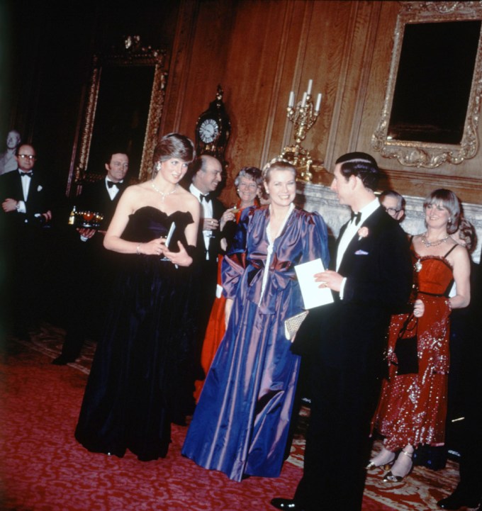 Charles & Diana Meet Hollywood Royalty, Princess Grace
