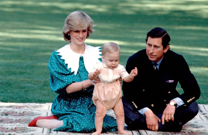 Princess Diana & Prince Charles Take William To New Zealand