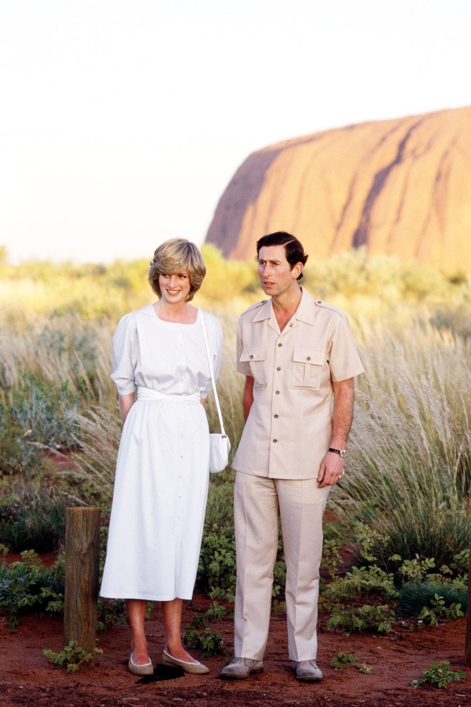 Prince Charles & Princess Diana In Australia