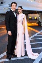 Miles Teller and Keleigh Sperry
'Top Gun: Maverick' film premiere, London, UK - 19 May 2022