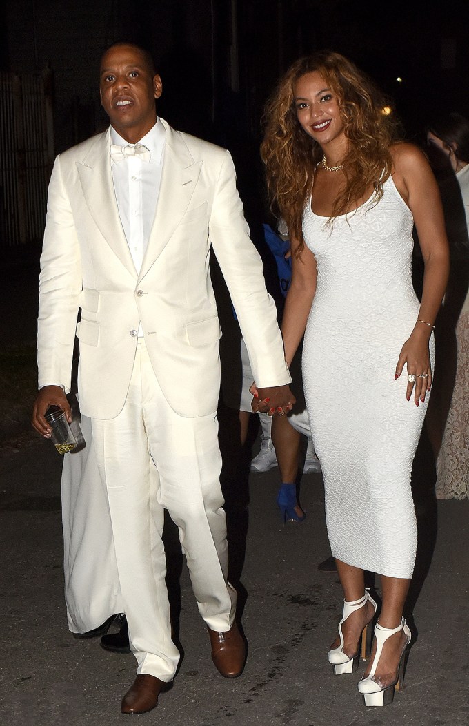 Beyonce and Jay Z attend her sister’s Solange Knowles and Alan Ferguson wedding in New Orleans