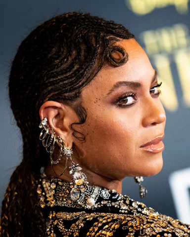 Beyonce arrives for the world premiere of 'The Lion King' at the Dolby Theater in Hollywood, California, USA, 09 July 2019. The movie was released in US theaters on 19 July.
The Lion King World Premiere - Arrivals, Hollywood, USA - 09 Jul 2019