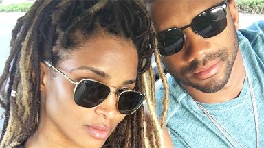 Ciara and her husband Russell Wilson