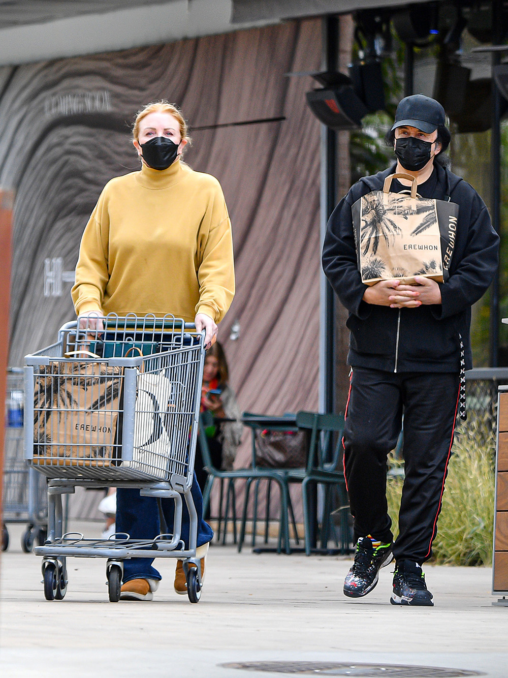 EXCLUSIVE: Rocker Gene Simmons & Wife Shannon Tweed Spotted Grocery Shopping At Erehwon Supermarket In Los Angeles, CA After Finding A Buyer For Their Las Vegas Mansion.