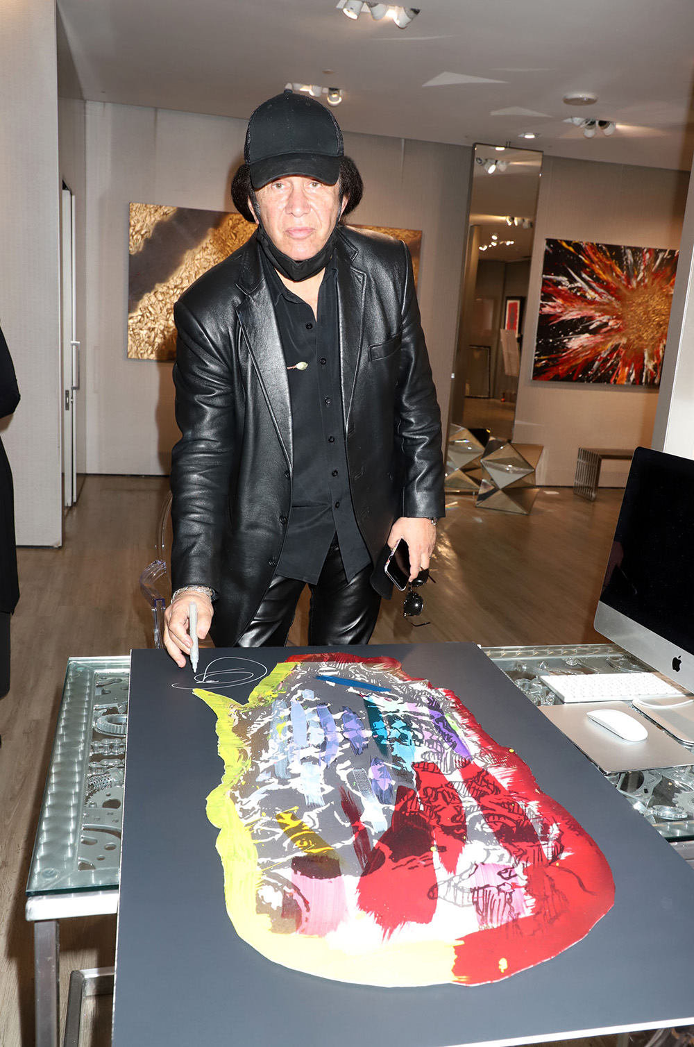 Gene Simmons 'Gene Simmons Artworks' show, Animazing Gallery, Las Vegas, Nevada, USA - 21 Oct 2021