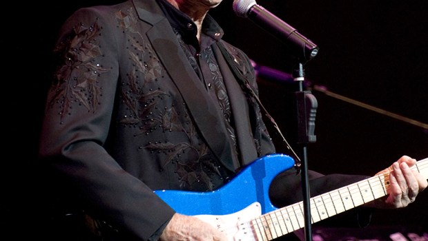 Glen Campbell
Glen Campbell in concert at the Glasgow Royal Concert Hall, Glasgow, Scotland, Britain - 24 Nov 2011
Grammy winning American country music singer and guitarist Glen Campbell performing live on his farewell tour at the Glasgow Royal Concert Hall, Glasgow, Scotland, Britain. 24th November 2011.American country music singer and guitarist Glen Campbell was diagnosed with Alzheimer's disease, but decided to do one final tour before retiring.