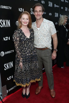Kimberly Brook and James Van Der Beek
'Skin' Film Premiere, Arrivals, ArcLight Cinemas, Los Angeles, USA - 11 Jul 2019