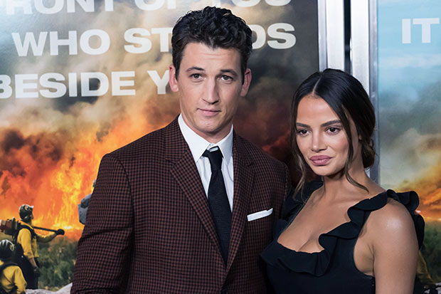 Miles Teller and Keleigh Sperry