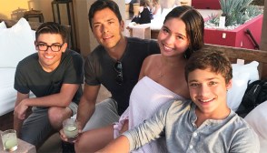 Kelly Ripa's kids and husband Mark Consuelos