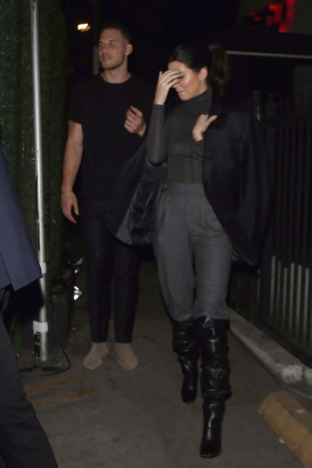 Kendall Jenner and Blake Griffin leave the GQ Men if the Year Party