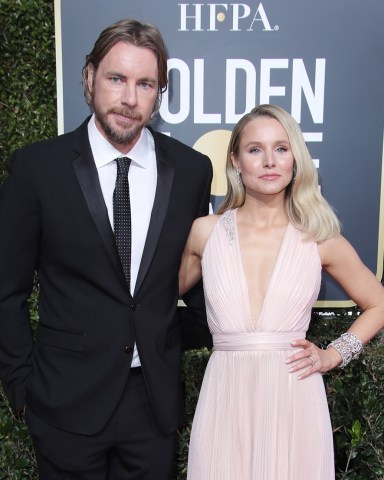 Dax Shepard and Kristen Bell76th Annual Golden Globe Awards, Arrivals, Los Angeles, USA - 06 Jan 2019